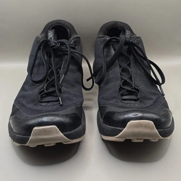 ●SOLD●Arc'teryx Aerios FL Gore-Tex Shoes Men's 7.5 Black Low-Top Outdoors 225389 - Picture 3 of 11